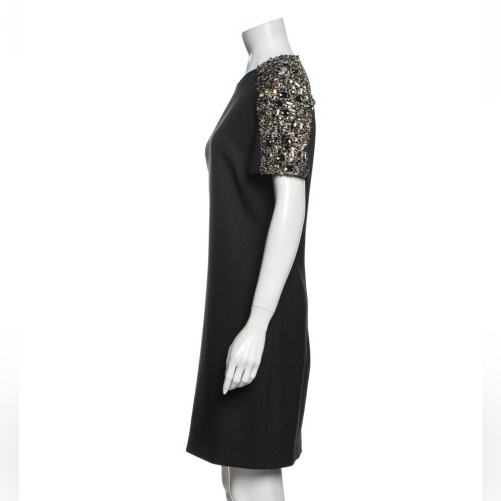 Burberry shift dress with embellished sleeve Size 12